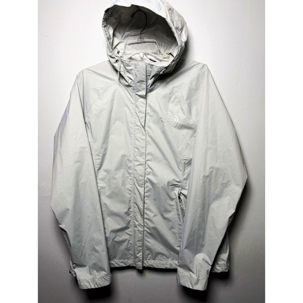 The North Face Dry Vent Light Gray Raincoat Women’s L